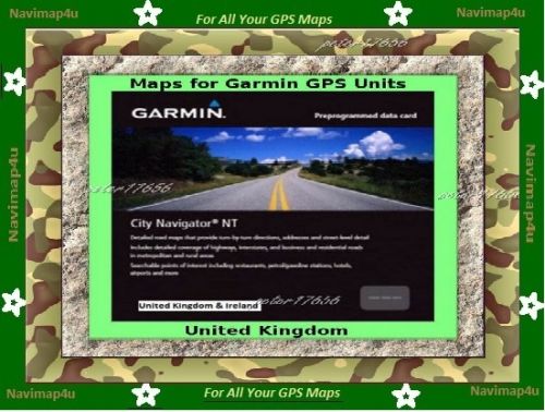 Garmin United Kingdom & Ireland Maps Download